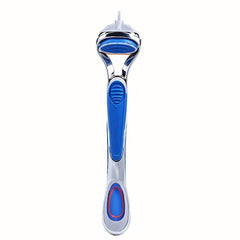 Vintage 5-Layer Manual Razor Set with 1 Handle and 12/24 Refills