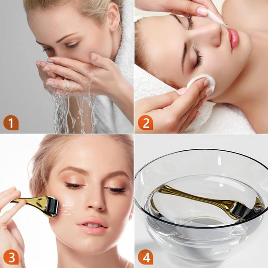 0.25mm Derma Roller Facial Skin Care Microneedle Roller Home Use