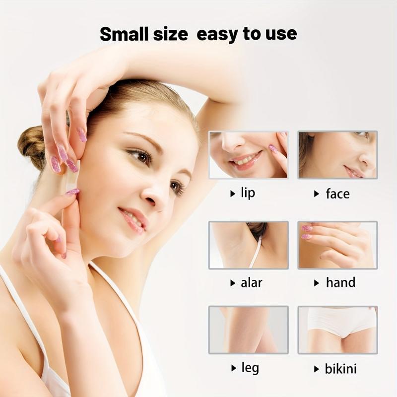 Painless Rose Wax Strips for Hair Removal for Women and Men