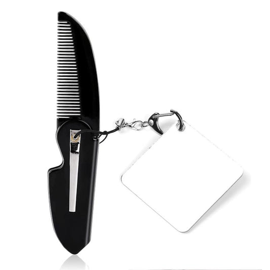 Portable Foldable Comb Travel Pocket Comb Beard Comb Fine Tooth Comb