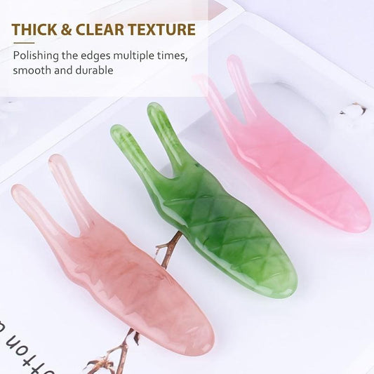 Amber Nose Massager Beeswax Nose Scraper Facial Massage Tool