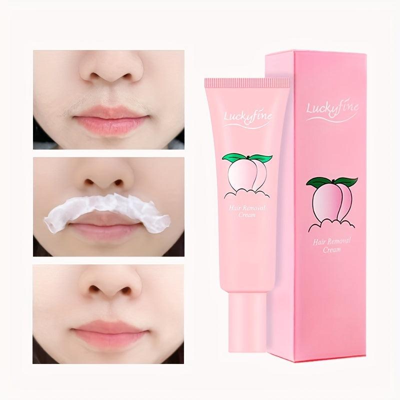 Peach Lip Hair Removal Cream Moisturizing & Reusable