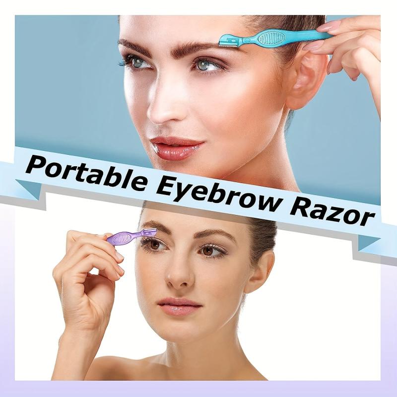 Eyebrow Razor Facial Razor Eyebrow Grooming Tool Stainless Steel Eyebrow Shears