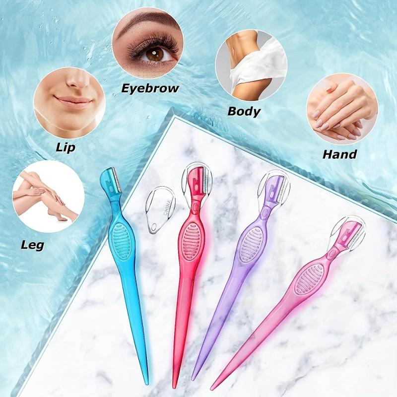 Eyebrow Razor Facial Razor Eyebrow Grooming Tool Stainless Steel Eyebrow Shears