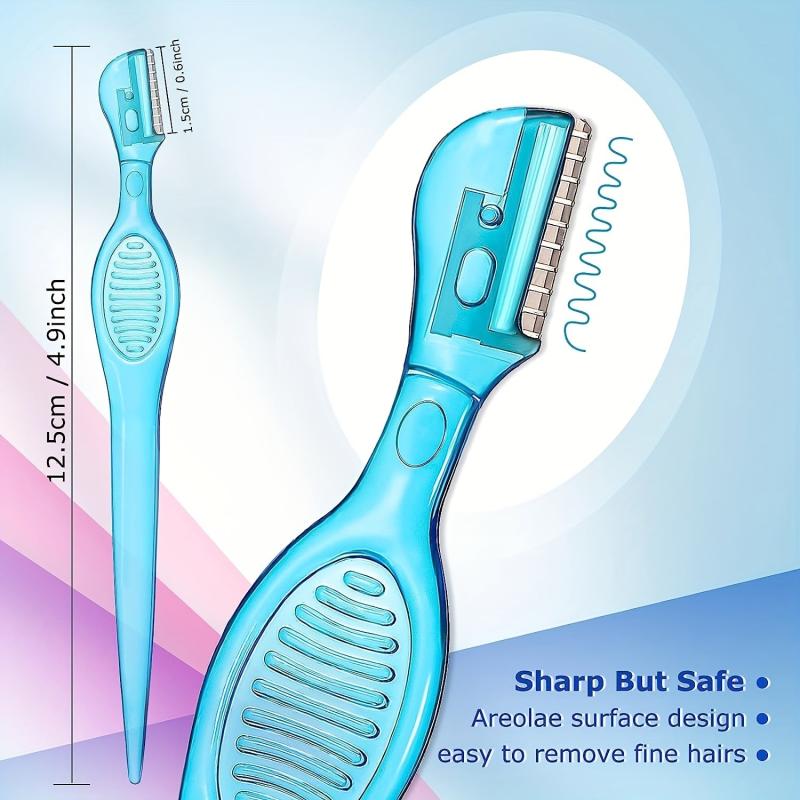 Eyebrow Razor Facial Razor Eyebrow Grooming Tool Stainless Steel Eyebrow Shears