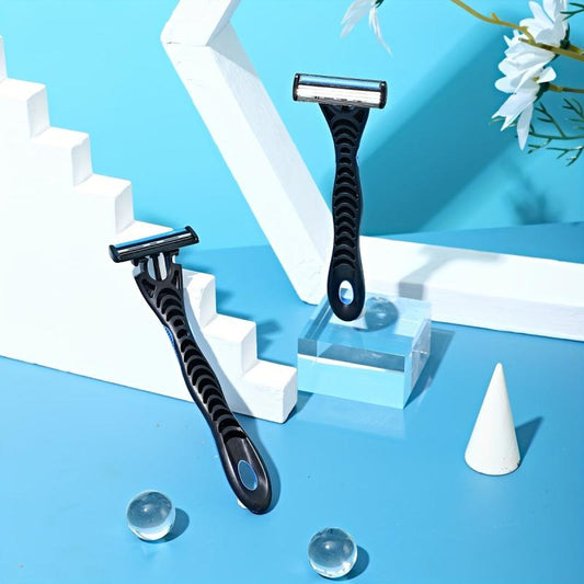 4 PCS Set 3 Blades Manual Men Razor Random Blister Packaging