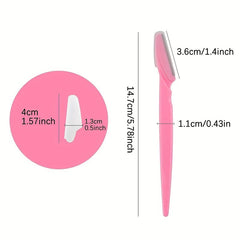 12 Pcs Eyebrow Razor Women's Facial Exfoliating Tool