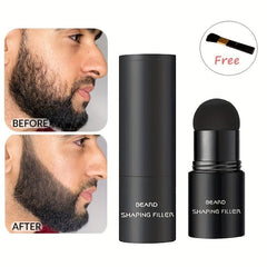 Beard Filler Stick & Brush Combo - Natural Finish