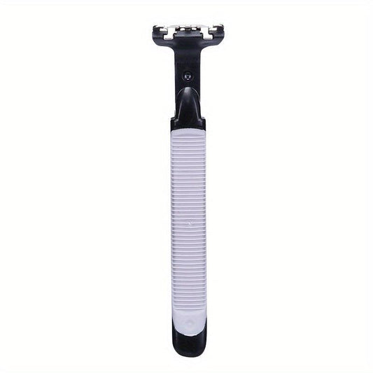 Stainless Steel Men Razor Face Care Tool Handle Blades