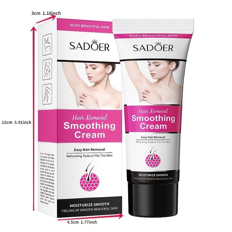 Hair Removal Cream for Women - Painless Flawless Hair Removal Sensitive Formula