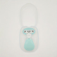 Portable Mini Travel Razor for Silky Shaving with Storage Case