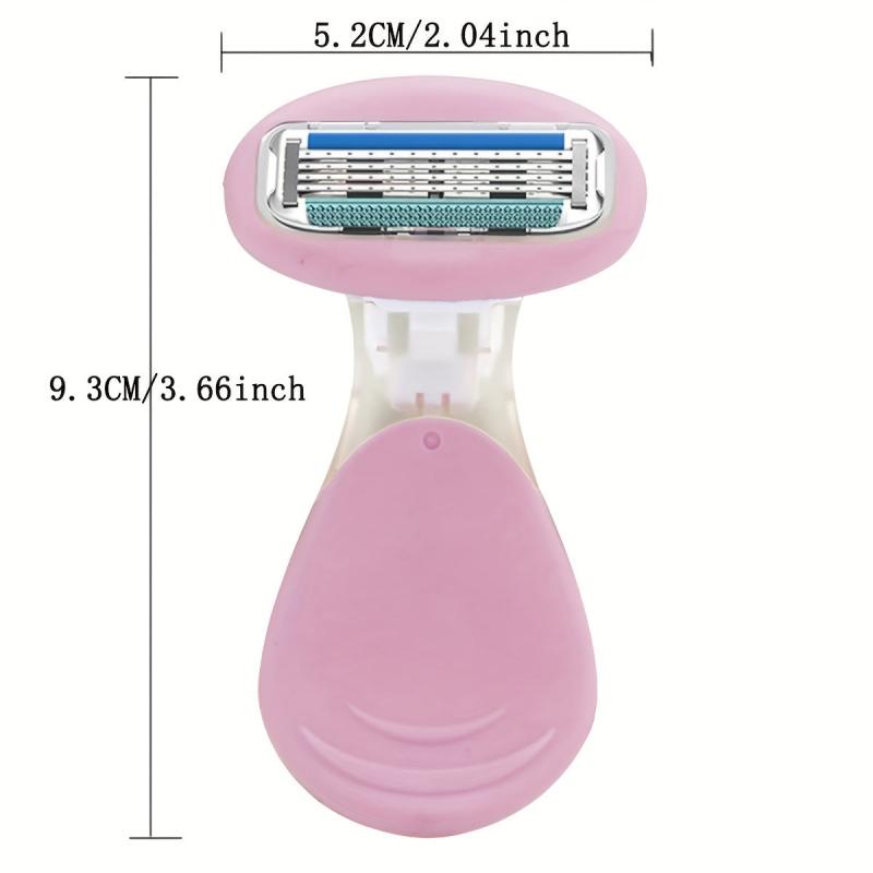 Portable Mini Travel Razor for Silky Shaving with Storage Case