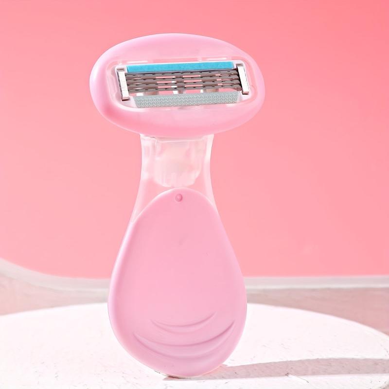 Portable Mini Travel Razor for Silky Shaving with Storage Case