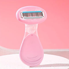 Portable Mini Travel Razor for Silky Shaving with Storage Case