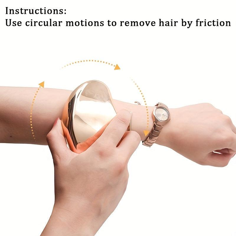 4Pcs Crystal Hair Remover Painless Nano Physical Safe Epilator