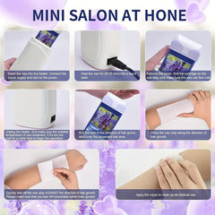 100g 2 Roll On Wax Hair Removal Wax Cartridge For Sensitive Skin