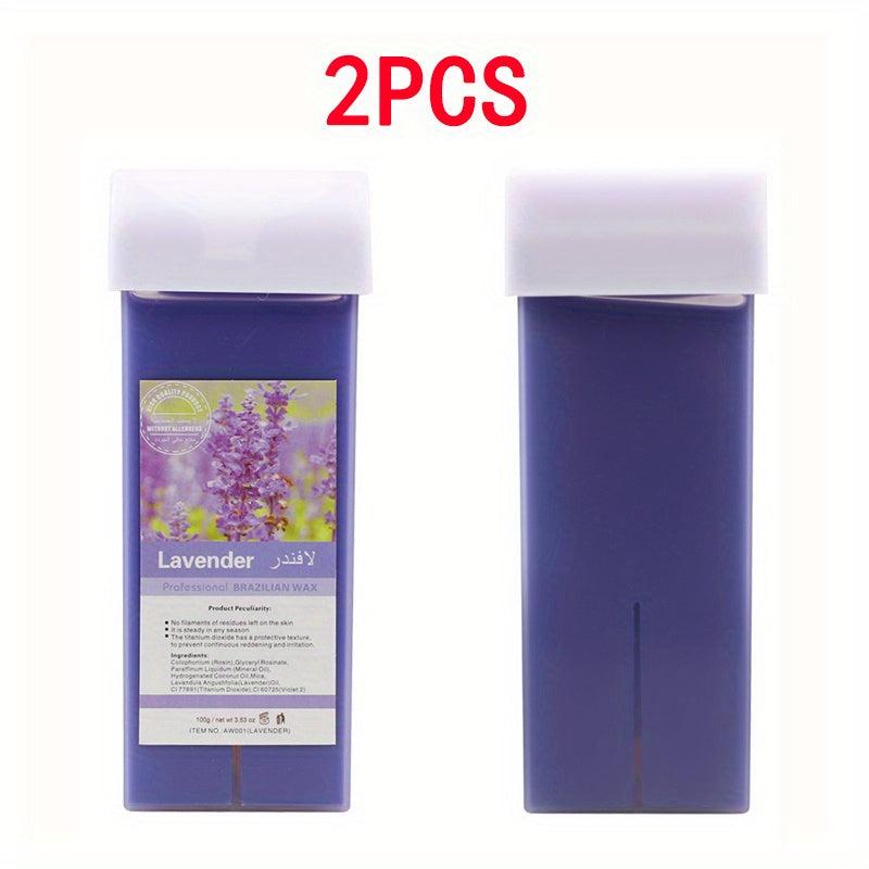 100g 2 Roll On Wax Hair Removal Wax Cartridge For Sensitive Skin