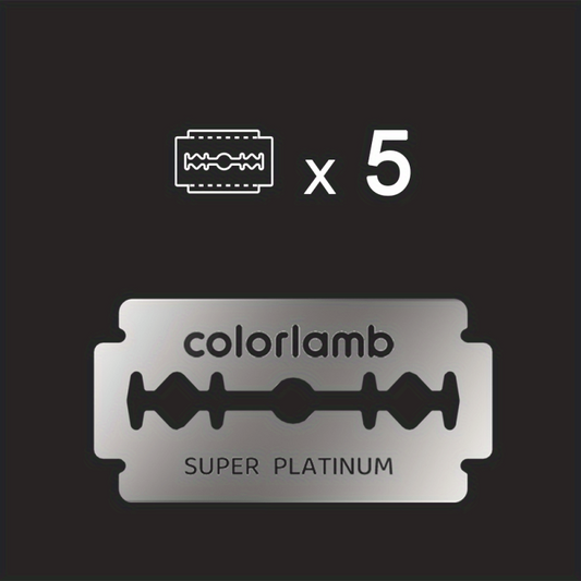 Platinum Double Edge Razor Blades - Sharp Stainless Steel Blades