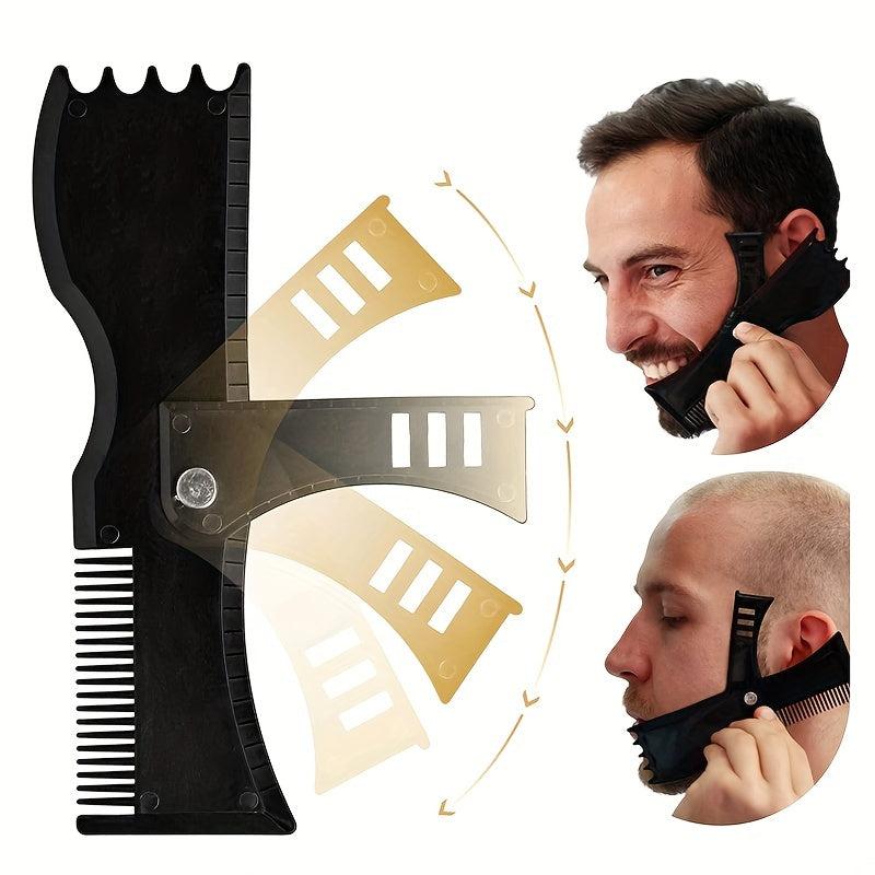 Adjustable Beard Shaping Tool for Men - Perfect Styling