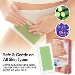 Body Wax Strips Gentle Waxing Kit for Hair Removal 20 Sheets
