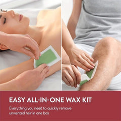 Body Wax Strips Gentle Waxing Kit for Hair Removal 20 Sheets
