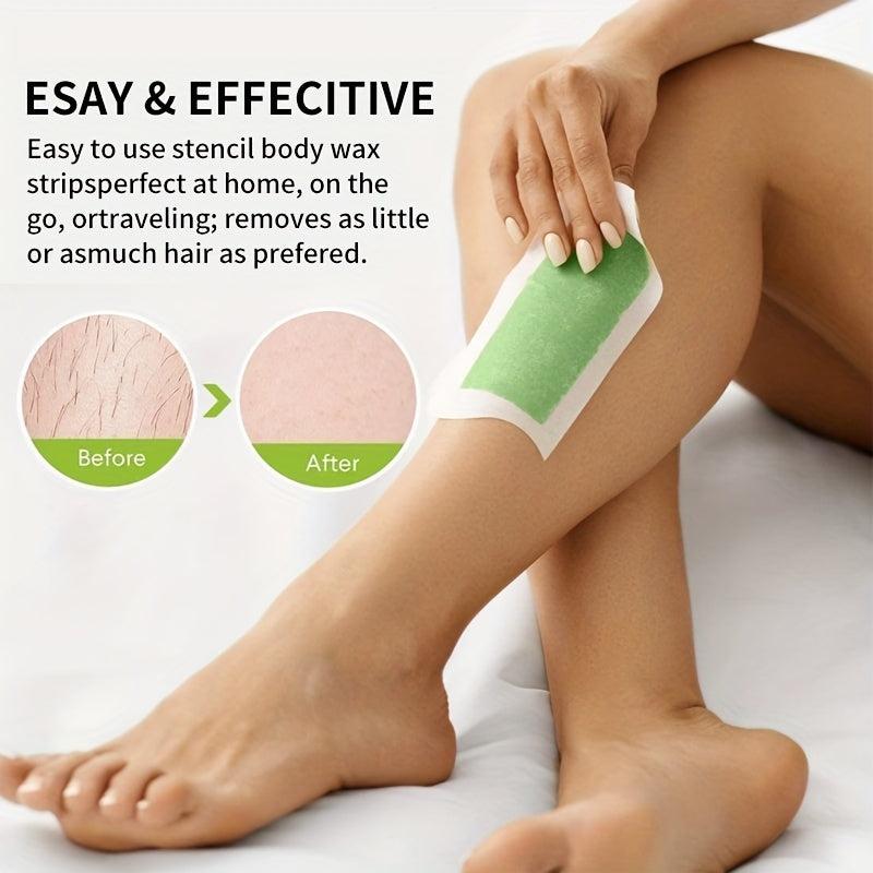 Body Wax Strips Gentle Waxing Kit for Hair Removal 20 Sheets