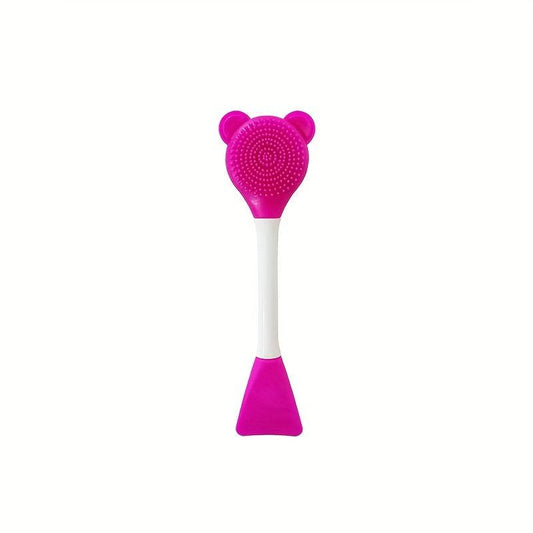 Silicone Face Cleansing Brush Double Head Facial Cleanser