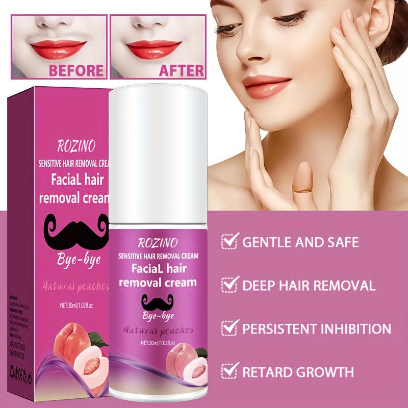 30ml Peach Lip Hair Removal Cream - Painless & Long Lasting