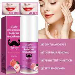 30ml Peach Lip Hair Removal Cream - Painless & Long Lasting