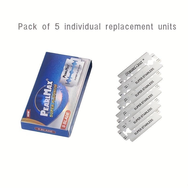 10pcs Classic Retro Double Edge Safety Razor Blades