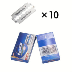 10pcs Classic Retro Double Edge Safety Razor Blades