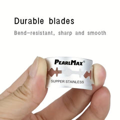 10pcs Classic Retro Double Edge Safety Razor Blades
