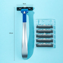 Men's Precision Shaving Razor Flexible Head Smooth Shave