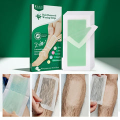 RSNY 24pcs Hair Removal Wax Strip Double-Sided Gentle And Moisturizing