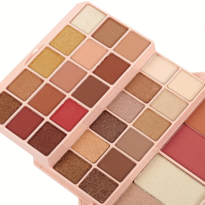 Pink Princess Makeup Set Blush Highlighter Bronzer Face Powder Eyeshadow