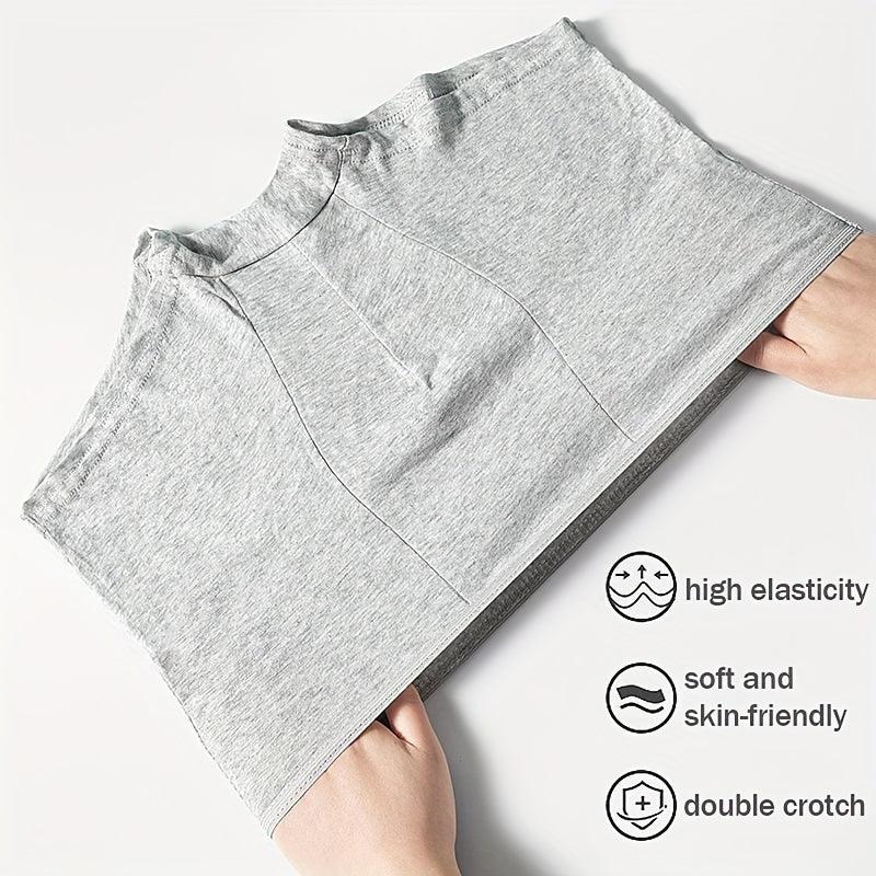 5 Pcs Men's Disposable Travel Underwear Breathable Cotton Comfort
