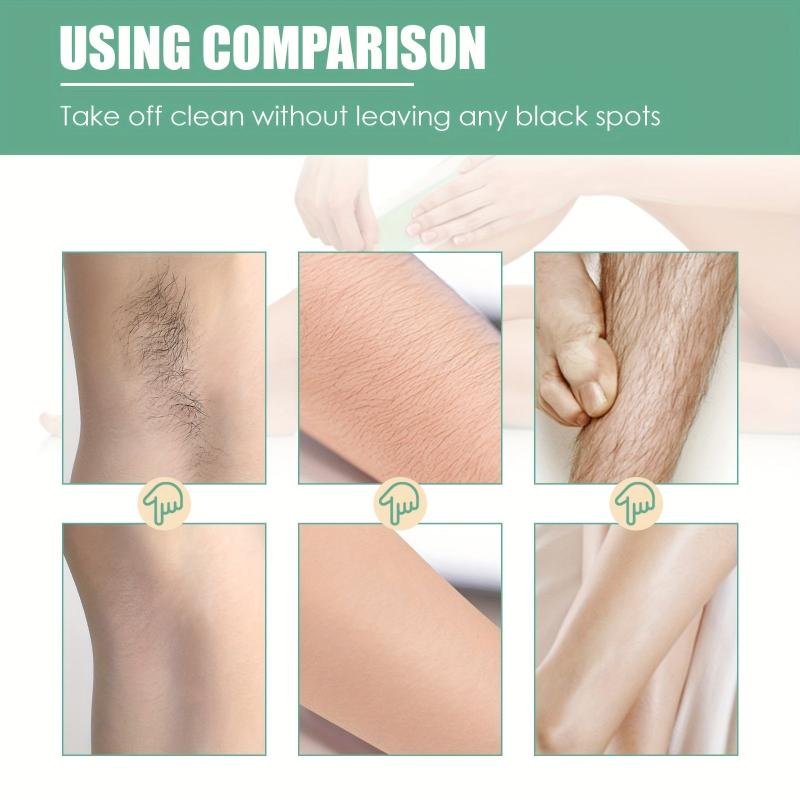 Body Wax Strips Gentle Hair Removal Kit