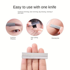 50Pcs Eyebrow Shaping Blade Set for Women's Eyebrow Shaving