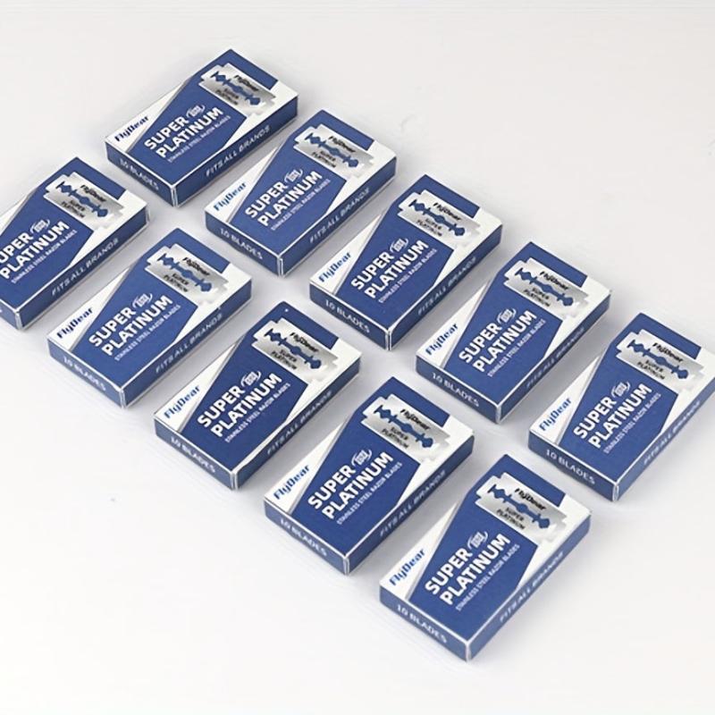 30 Pcs Double Edge Razor Blades Men's Safety Razor Blades For Shaving