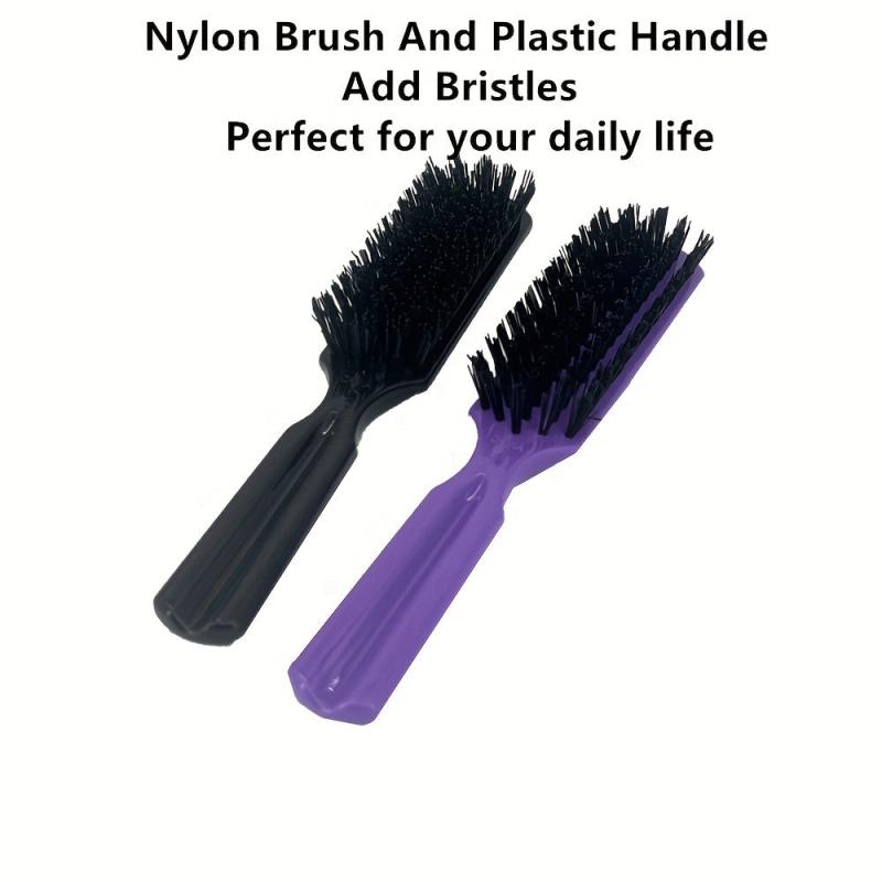 4PCS Hair Comb Nylon Bristle Hair Brush Set