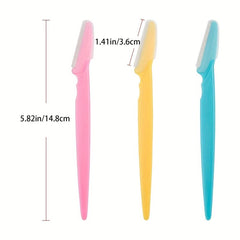 Women's Multipurpose Eyebrow Razor with Precision Cover