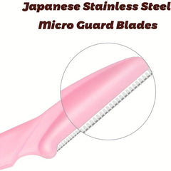 Women's Multipurpose Eyebrow Razor with Precision Cover