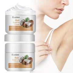 Coconut Hair Removal Cream Gentle Non Irritating Painless Long lasting 50ml