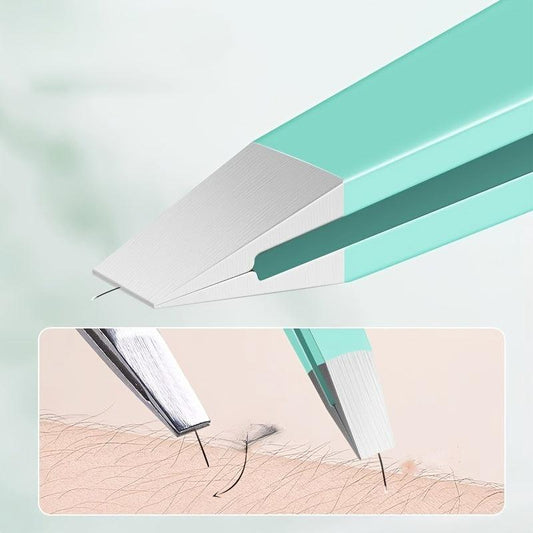 Stainless Steel Eyebrow Tweezers for Hair Removal
