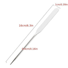 Stainless Steel Makeup Spatulas Professional Cosmetics Mixing Stick