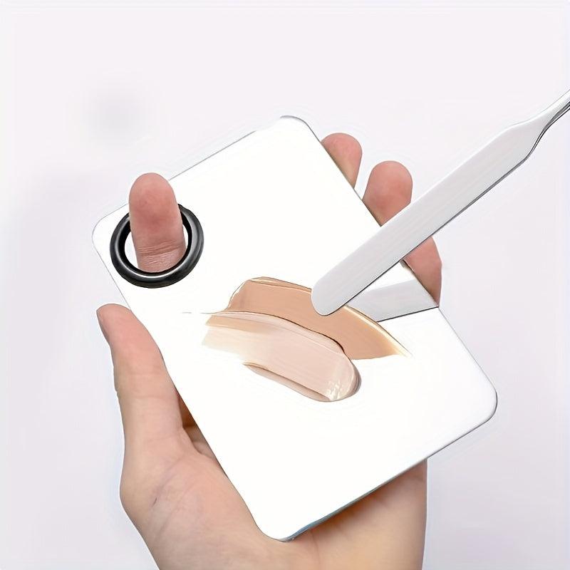 Stainless Steel Makeup Spatulas Professional Cosmetics Mixing Stick