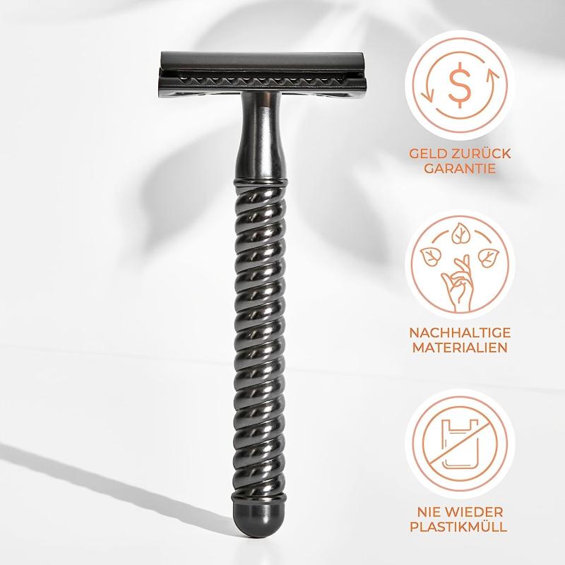 Metal Safety Razor For Men And Women - Zero Waste Wet Razor