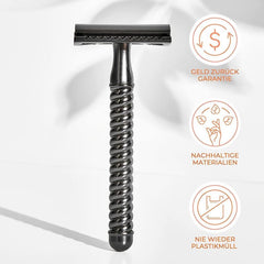 Metal Safety Razor For Men And Women - Zero Waste Wet Razor