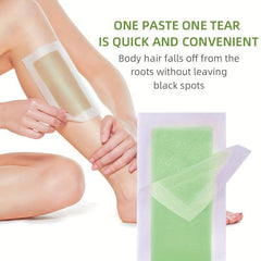 60pcs Body Wax Strips Hair Removal Kit For Women Men All Skin Types