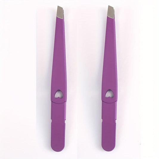 Colorful Eyebrow Clip Slanted Mouth Eyelash Clip